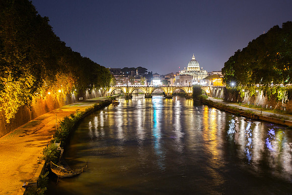 Bridge of Angel with Vatican City